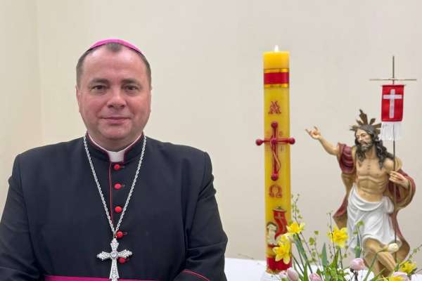 Велікоднае віншаванне біскупа Уладзіміра Гуляя 2025